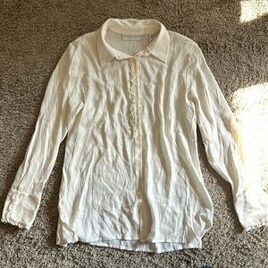 Valarie Stevens silk blend top